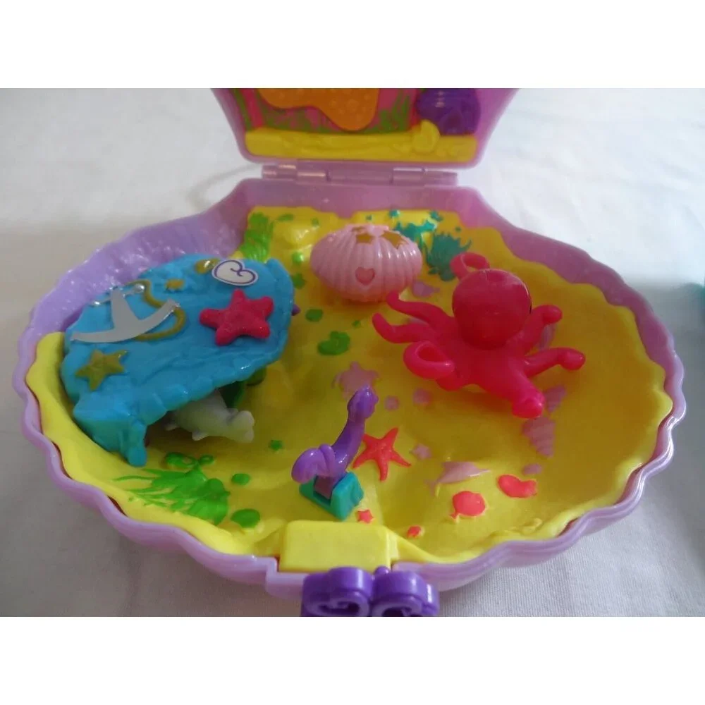 Polly Pocket Sea‎ Shell Purse Activity Ocean Playset 2019 + Cactus Cowgirl Ranch